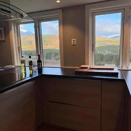 Lägenhet Breathtaking Views - Spacious Family Voss