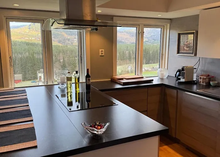 Spacious And Luxurious House With Stunning Views * Voss